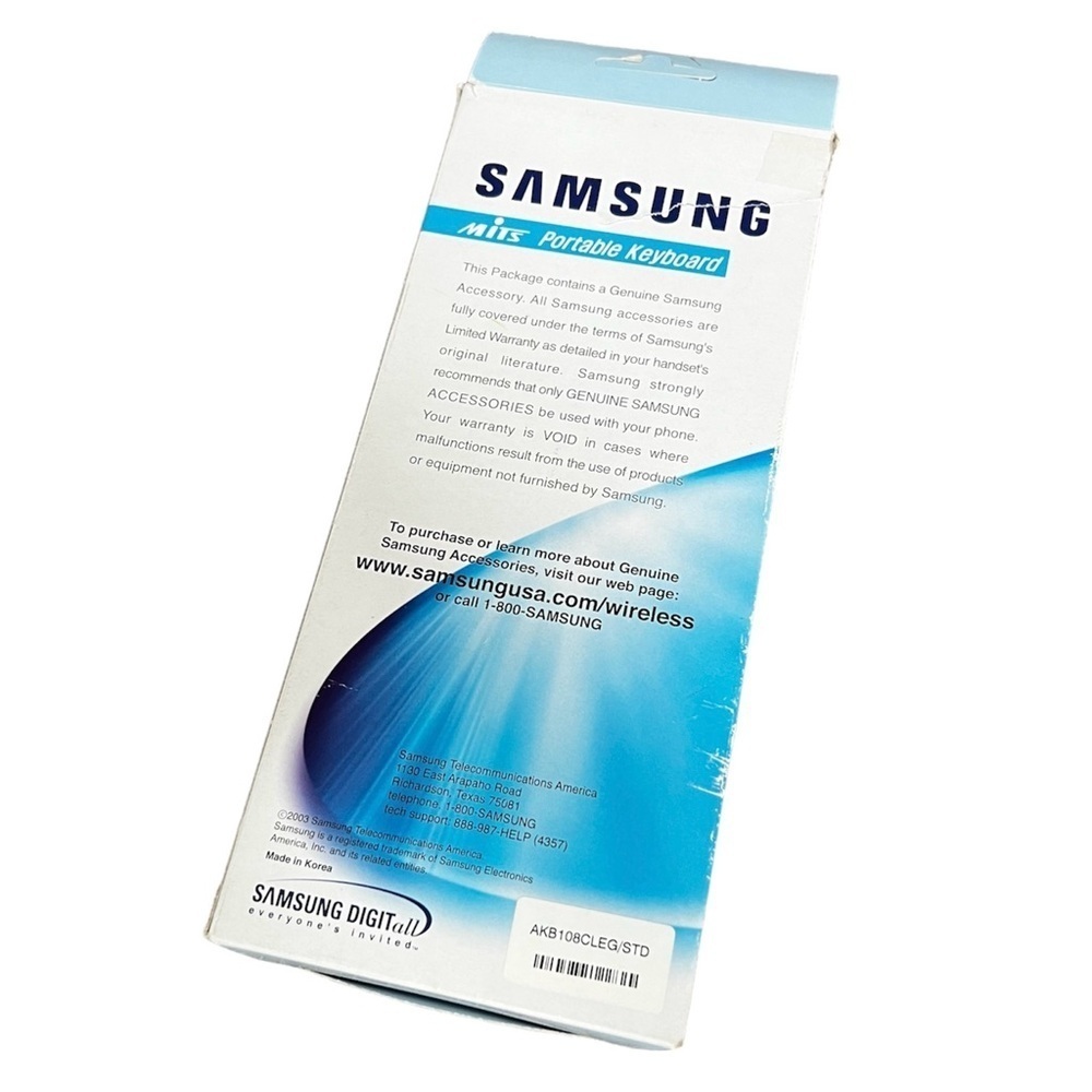 Samsung Portable Keyboard Compatible with SPH-i330 / SPH-i500 New in Box - Picture 4 of 6